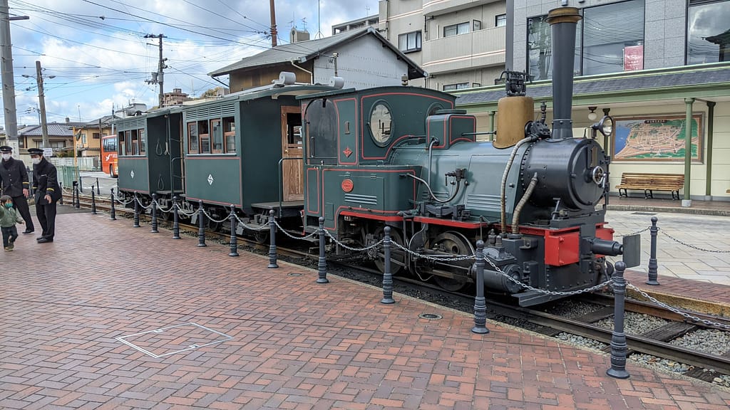 Botchan Train At Dogo Onsen