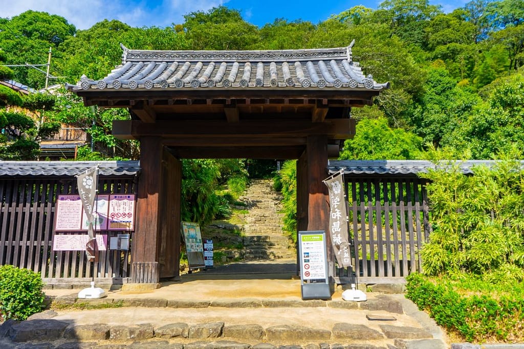 Uwajima Castle castle gate