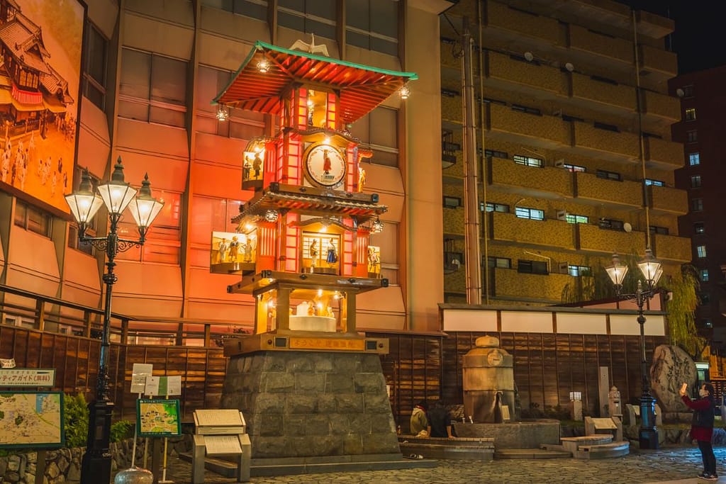 Botchan Karakuri Clock in Hojoen