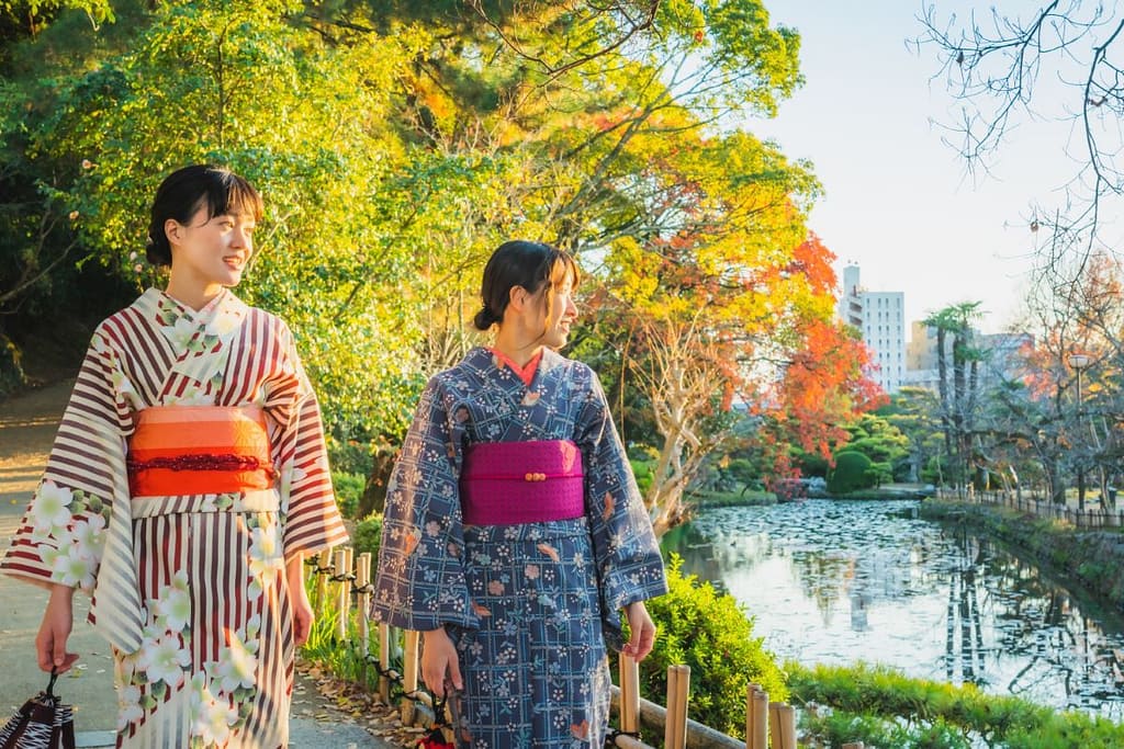 Strolling in Dogo Koen Park Yuzuki Castle Ruins