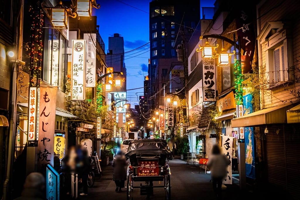 Rikshaw Ride In Asakusa