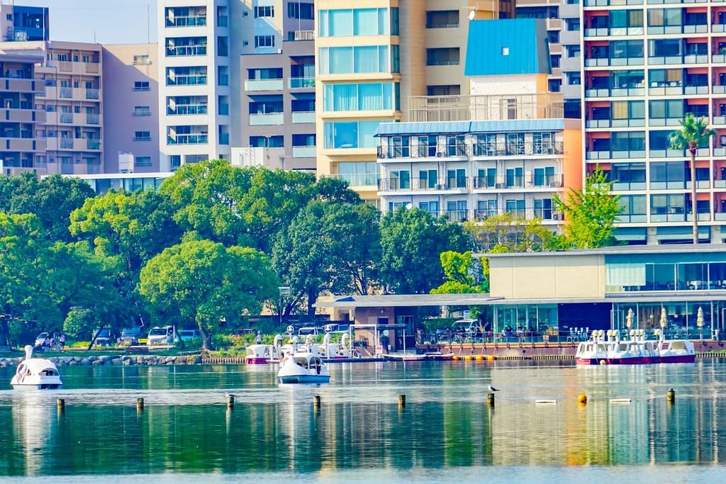 Ohori Park In Fukuoka