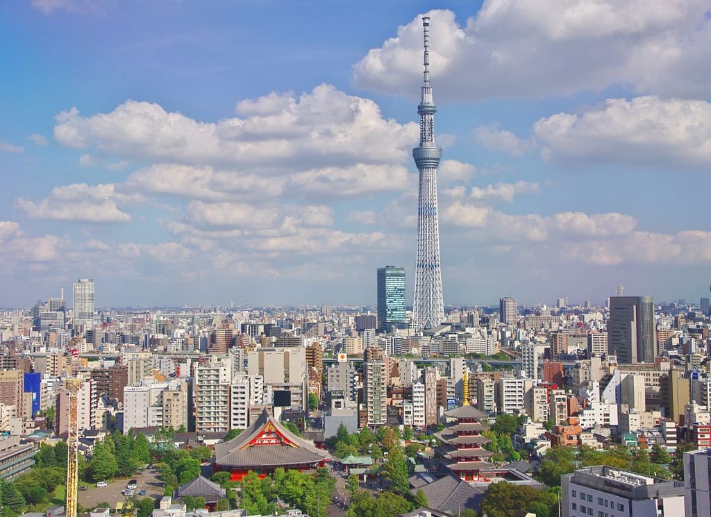 Asakusa and Tokyo Skytree