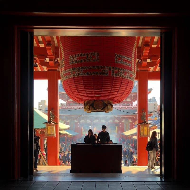 Sensoji Temple In Asakusa Tokyo